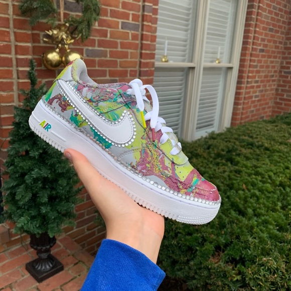 HydroDip Bedazzled Air Force 1 - Picture 1 of 2